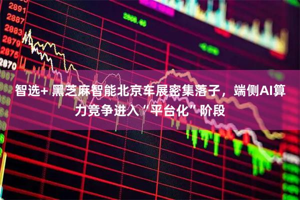 智选+ 黑芝麻智能北京车展密集落子，端侧AI算力竞争进入“平台化”阶段